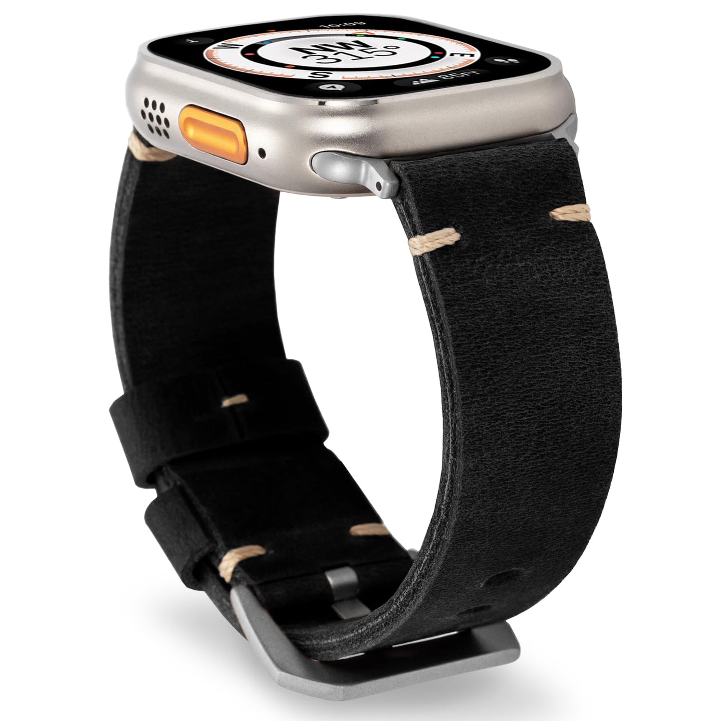 Classic Brown Leather Band for Apple Watch