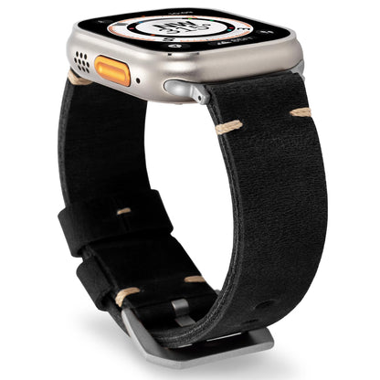 Classic Brown Leather Band for Apple Watch