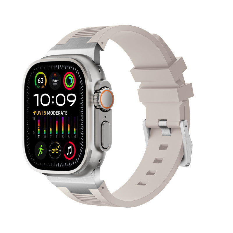 Soft Silicone Apple Watch Strap Replacement Band
