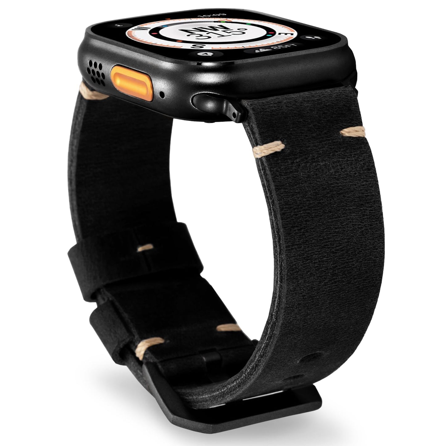 Classic Brown Leather Band for Apple Watch