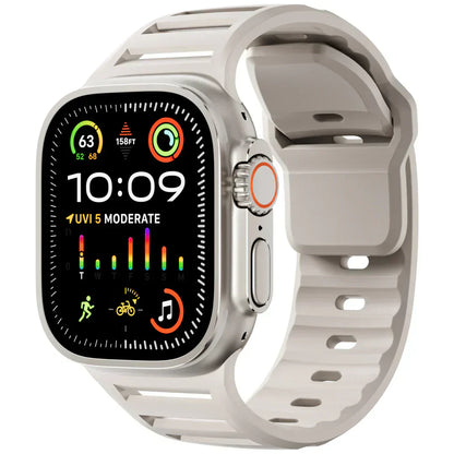 Comfortable Soft Silicone Band for Apple Watch Pro