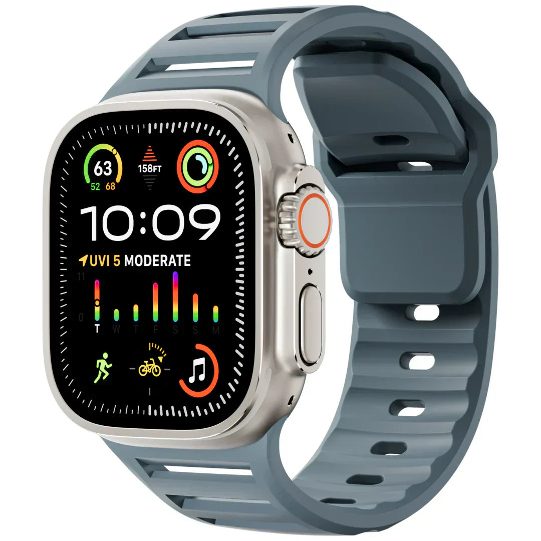Comfortable Soft Silicone Band for Apple Watch Pro
