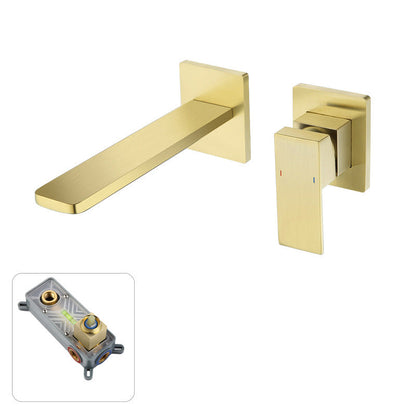 Hidden Mount Single Handle Kitchen Faucet