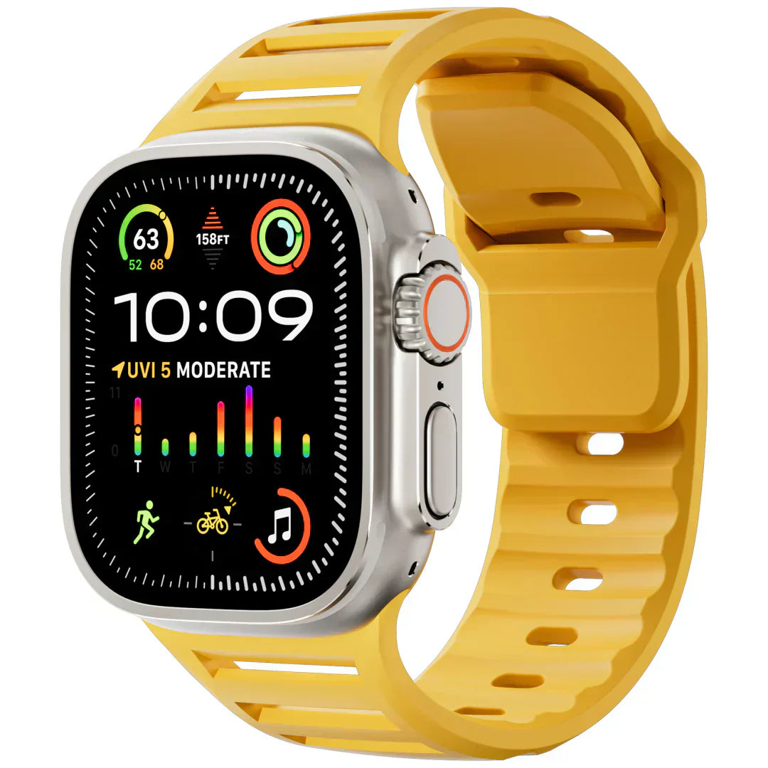 Comfortable Soft Silicone Band for Apple Watch Pro