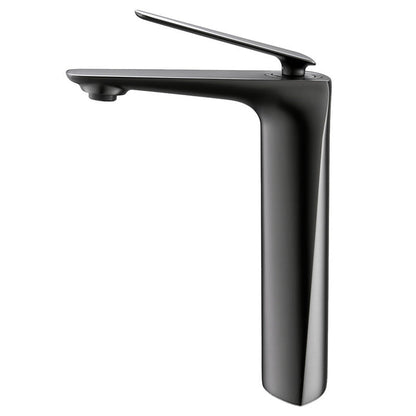 Stylish Single Handle Brass Bathroom Faucet