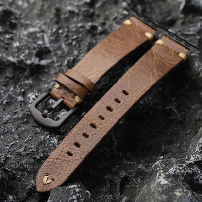 Unique Rustic Leather Crossbody Strap