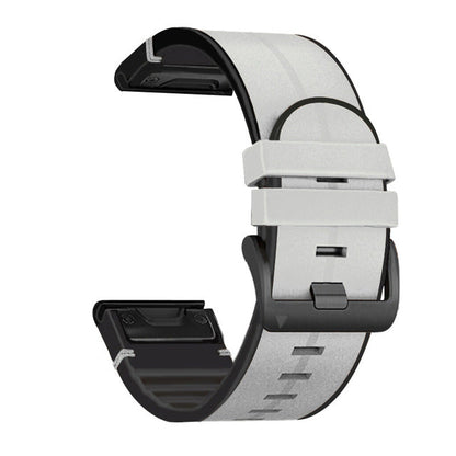 Durable Silicone Leather Band For Fenix Watches