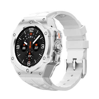 Silver Aluminum Case Mod Kit for Samsung Ultra 47mm