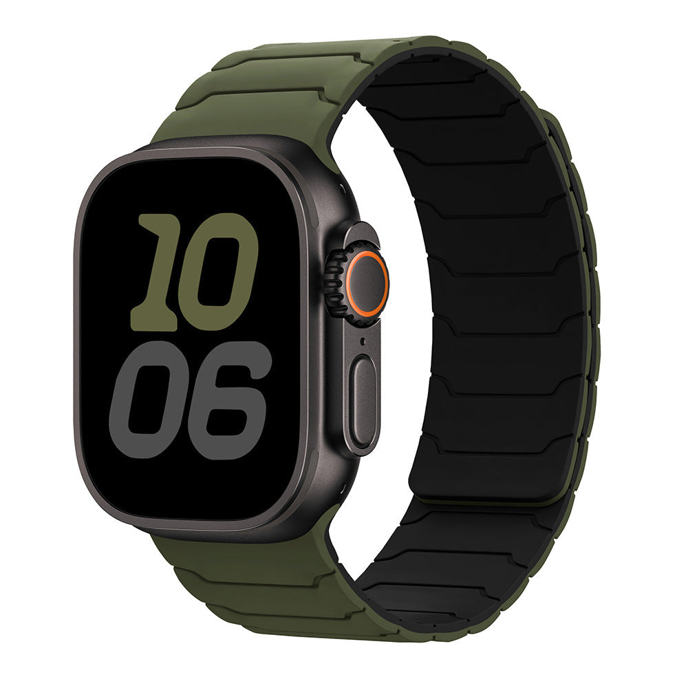 Strong Flexible Apple Watch Silicone Strap Band