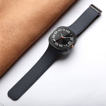 Durable Leather Magnetic Strap for Samsung Watch Ultra