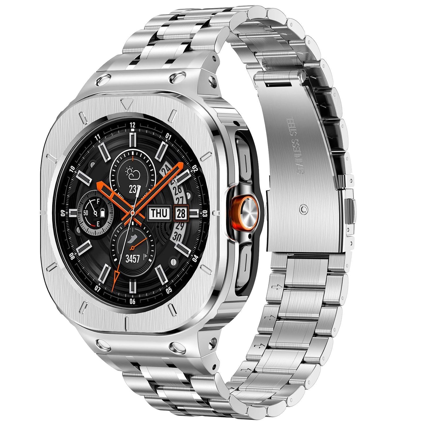 Durable Shockproof Cover Set For Galaxy Watch Ultra 47mm