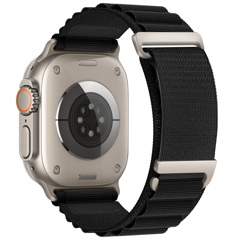 Tough Leather Apple Watch Strap for Outdoor Use