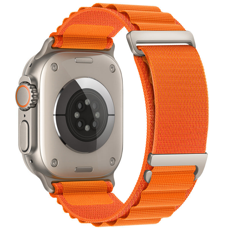 Tough Leather Apple Watch Strap for Outdoor Use