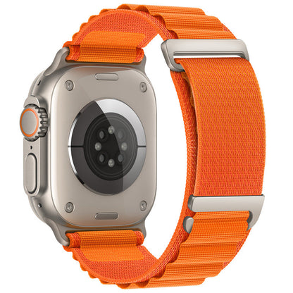 Tough Leather Apple Watch Strap for Outdoor Use
