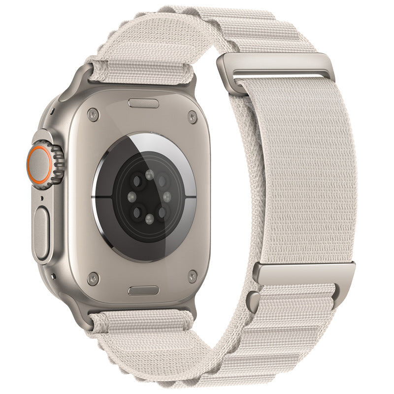 Tough Leather Apple Watch Strap for Outdoor Use
