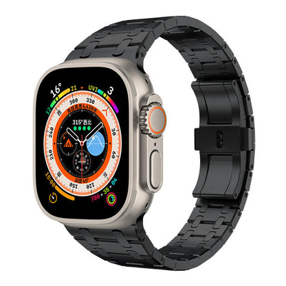 Stainless Steel Double Link Watch Band - Lusomart
