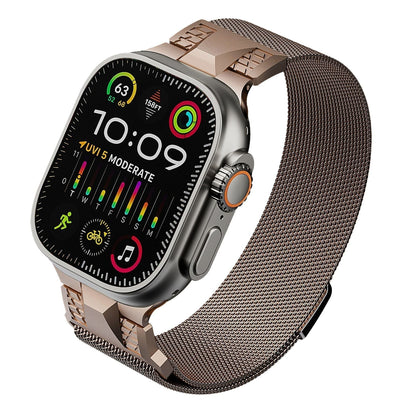 Comfortable Leather Magnetic Watch Band For Apple Watch