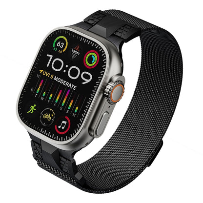 Comfortable Leather Magnetic Watch Band For Apple Watch
