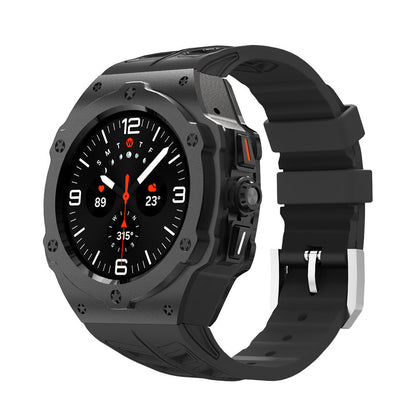 Slim Black Aluminum Case Mod Kit For 47mm Ultra - Lusomart