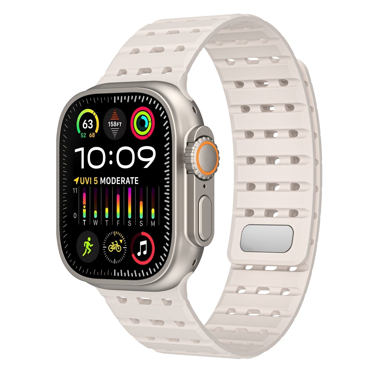 Comfortable Flexible Apple Watch Silicone Band