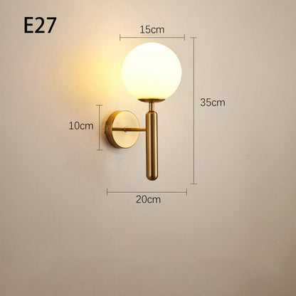 Elegant Low Energy Bedroom Wall Light