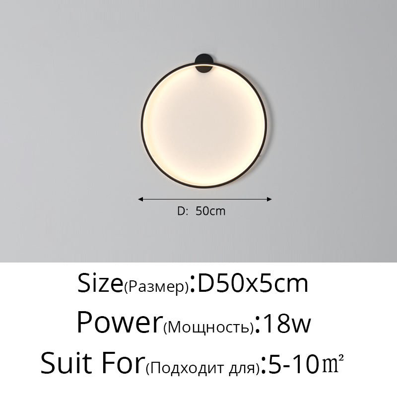 Dimmable LED Wall Lamp with Adjustable Brightness