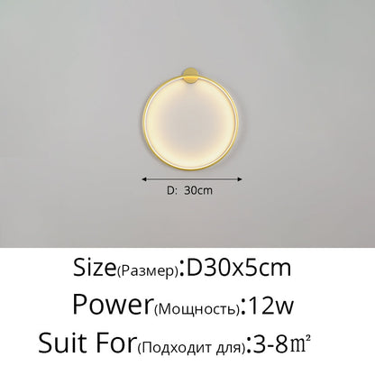 Dimmable LED Wall Lamp with Adjustable Brightness