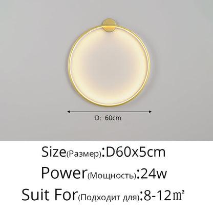 Dimmable LED Wall Lamp with Adjustable Brightness