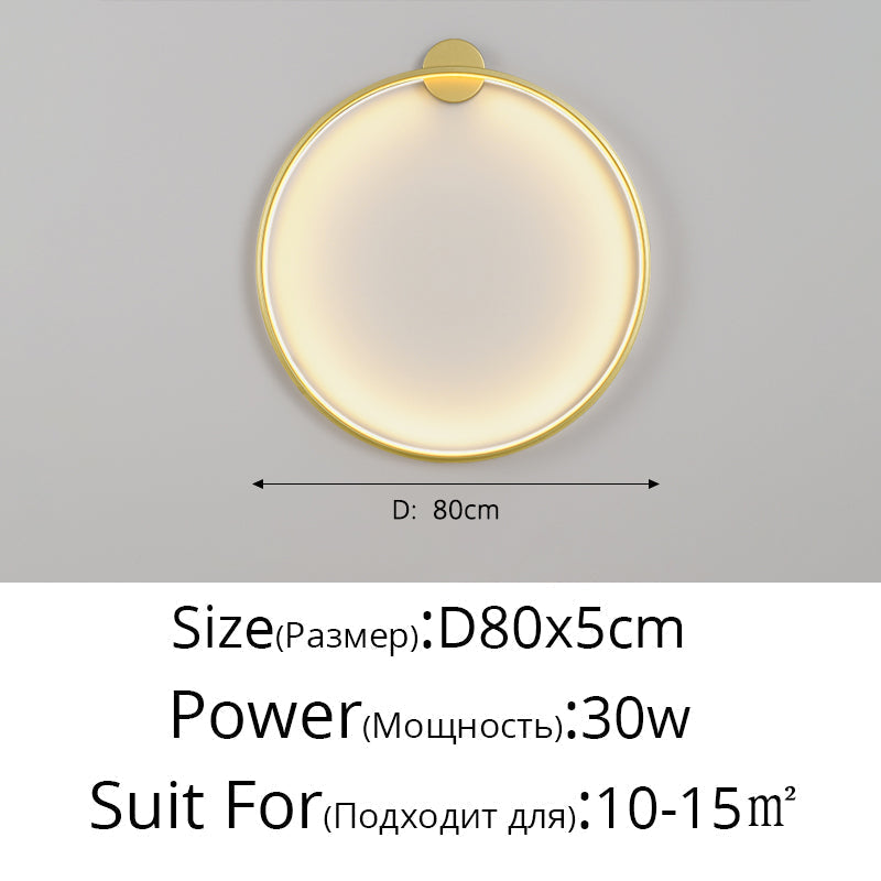 Dimmable LED Wall Lamp with Adjustable Brightness