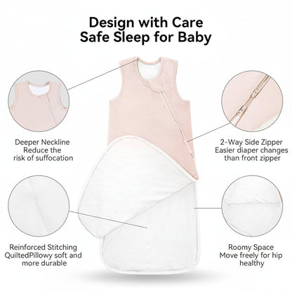Soft Bamboo Baby Sleep Bag Portable Sleeper