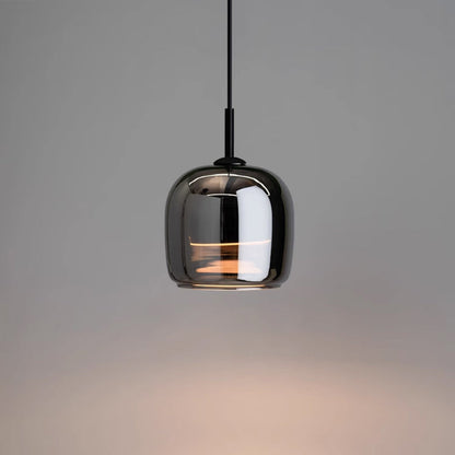 Sophisticated Black Glass Pendant Lamp For Home - Lusomart