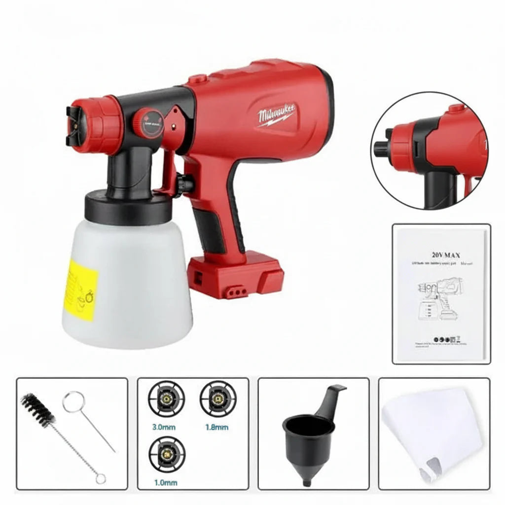 Portable Electric Paint Spray Gun Easy DIY Sprayer