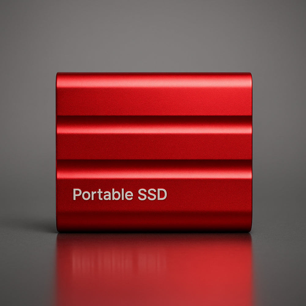 Compact USB External Hard Drive Metal Case