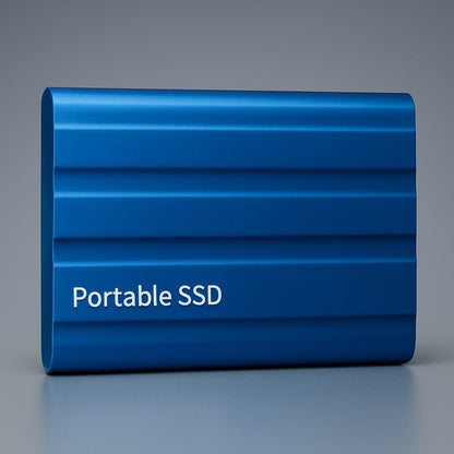 Compact USB External Hard Drive Metal Case - Lusomart
