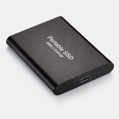 Compact Fast 512GB USB C Portable SSD Storage Drive - Lusomart