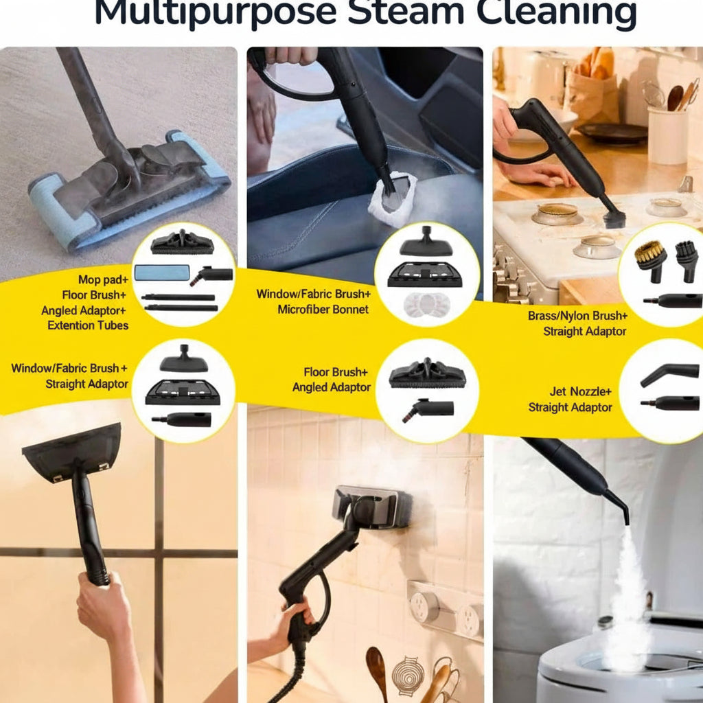 Powerful Portable Steam Cleaner Home Cleaning Tool