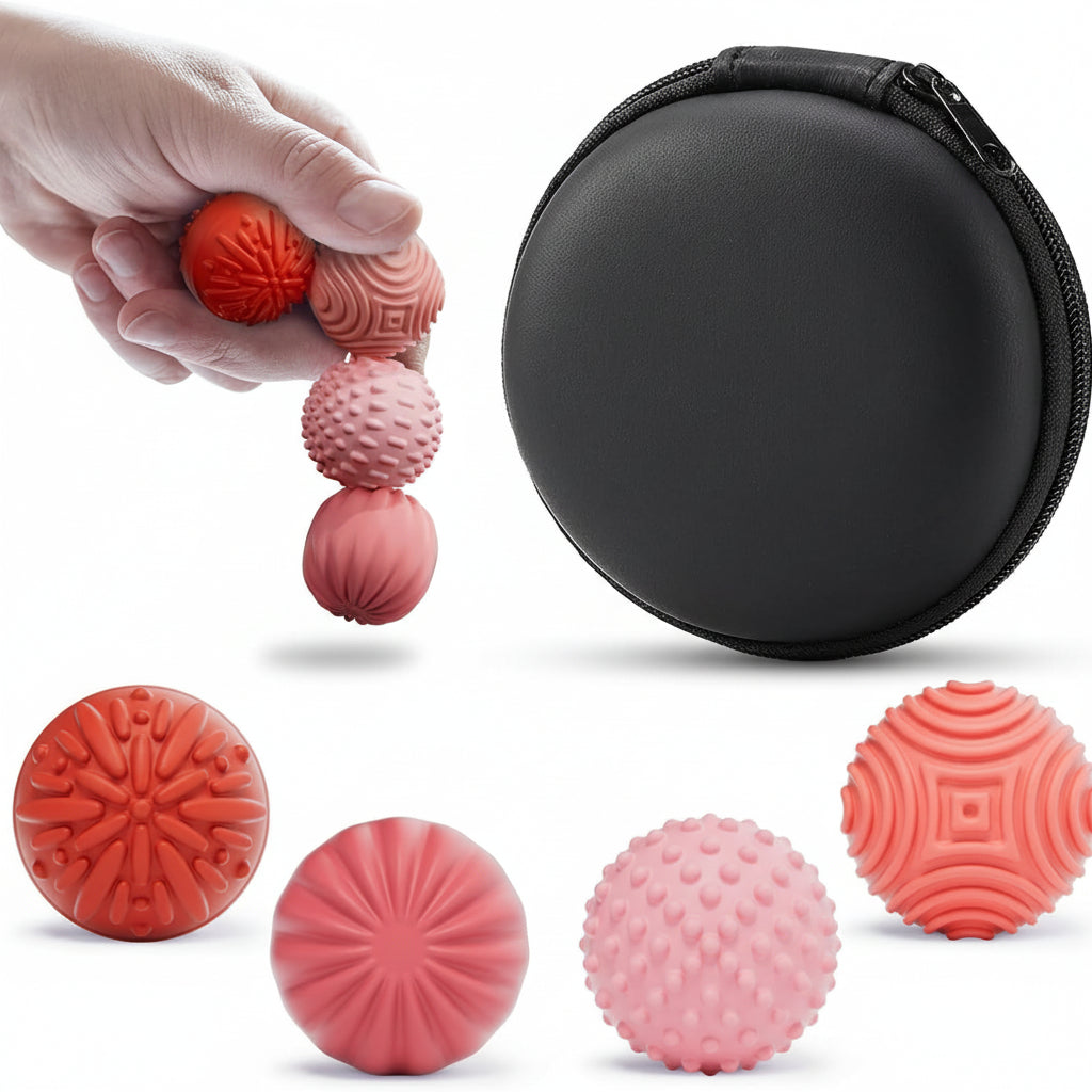 Colorful Stress Relief Magnetic Ball Office Set