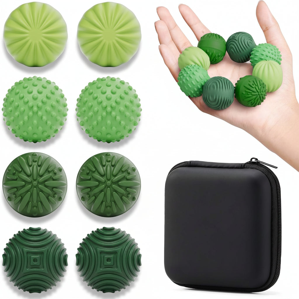 Colorful Stress Relief Magnetic Ball Office Set