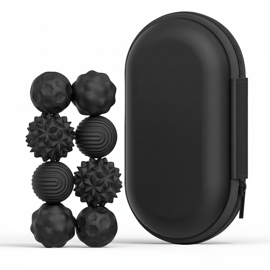 Colorful Stress Relief Magnetic Ball Office Set