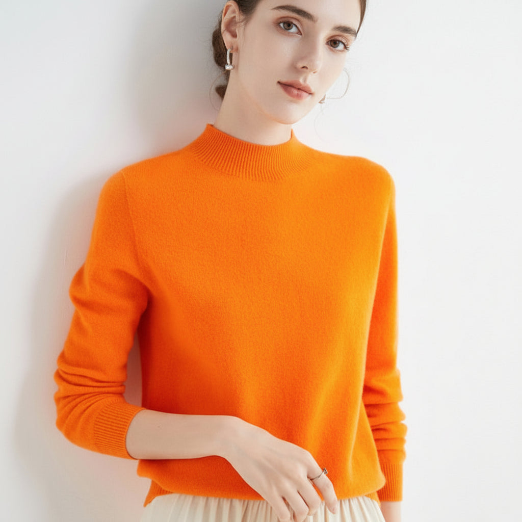 Comfy Womens Knit Sweater Casual Pullover Top - Lusomart