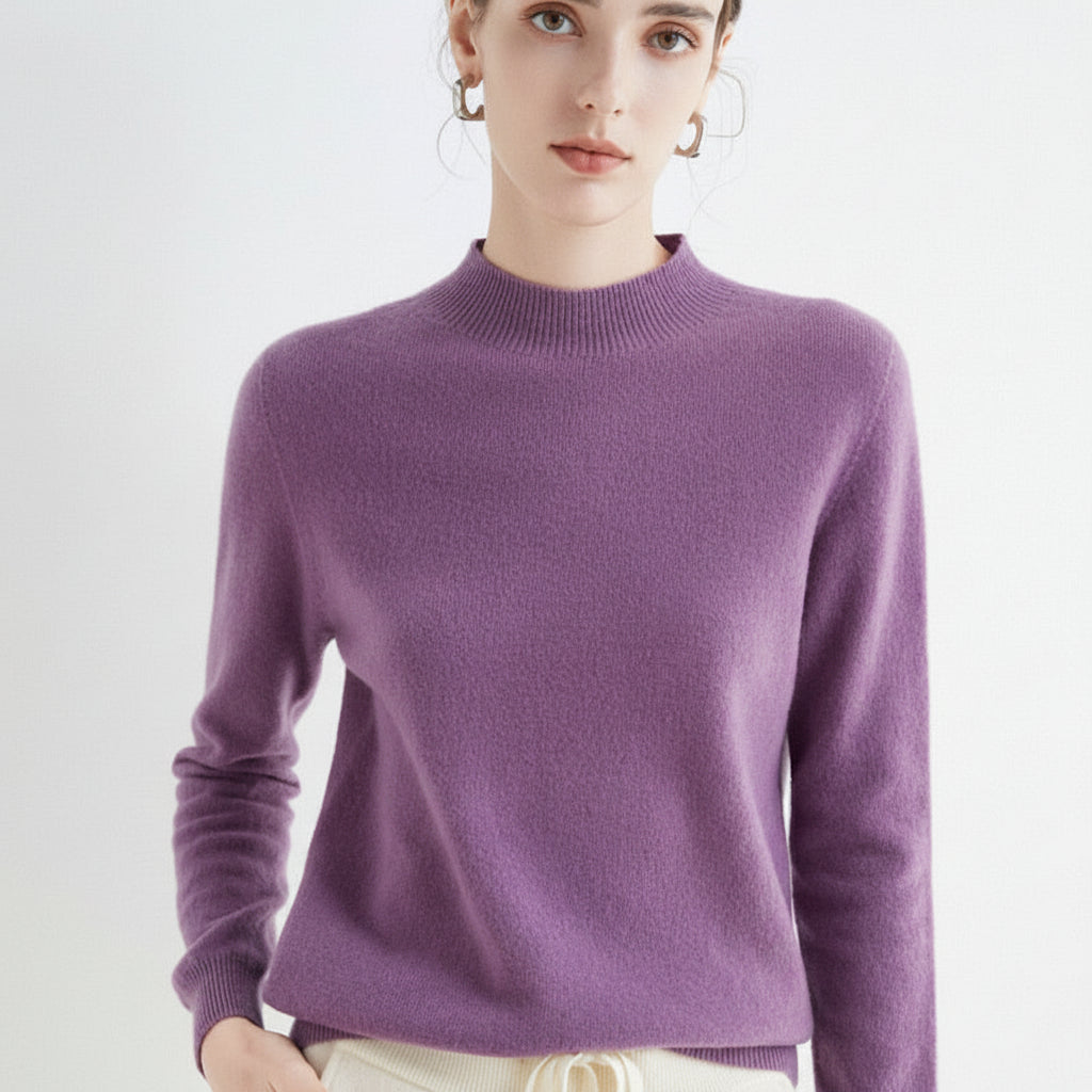 Comfy Womens Knit Sweater Casual Pullover Top