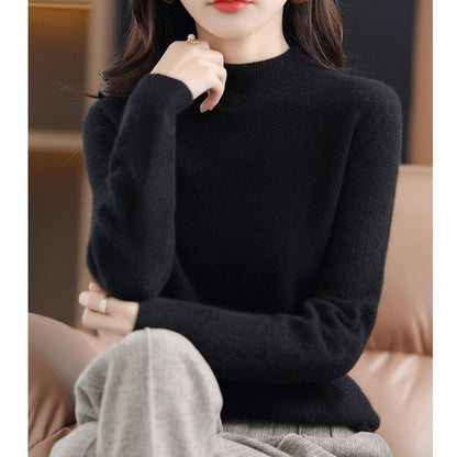 Comfy Womens Knit Sweater Casual Pullover Top