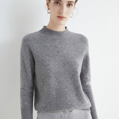 Comfy Womens Knit Sweater Casual Pullover Top