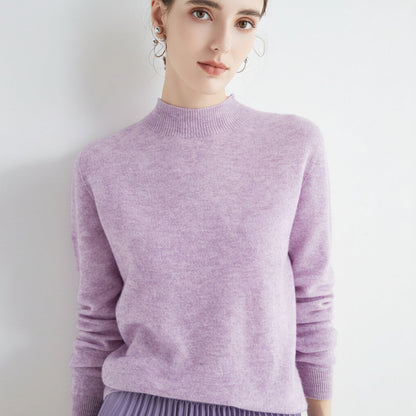 Comfy Womens Knit Sweater Casual Pullover Top