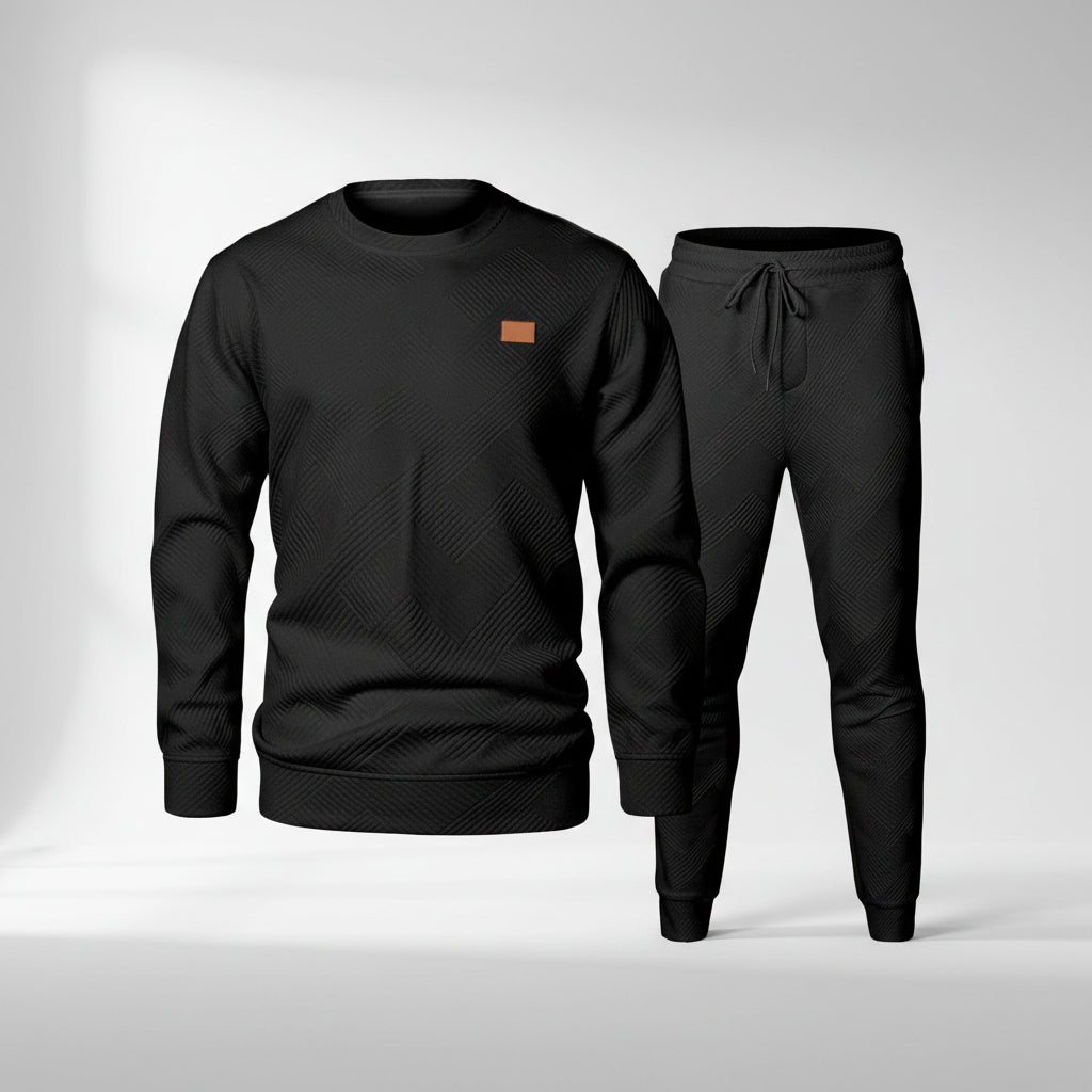 Comfy Mens Crew Neck Sweatshirt for Autumn Winter - Lusomart