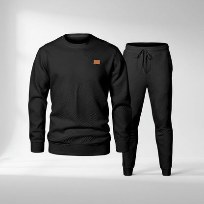 Comfy Mens Crew Neck Sweatshirt for Autumn Winter - Lusomart