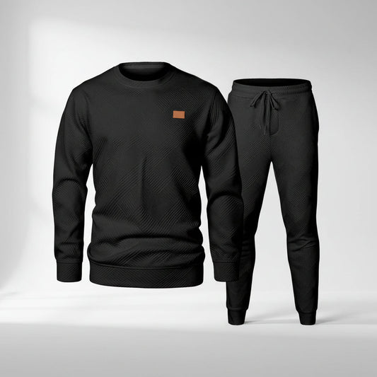 Comfy Mens Crew Neck Sweatshirt for Autumn Winter - Lusomart