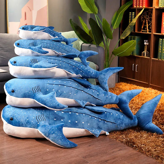 Big Soft Shark Stuffed Animal Toy - Lusomart