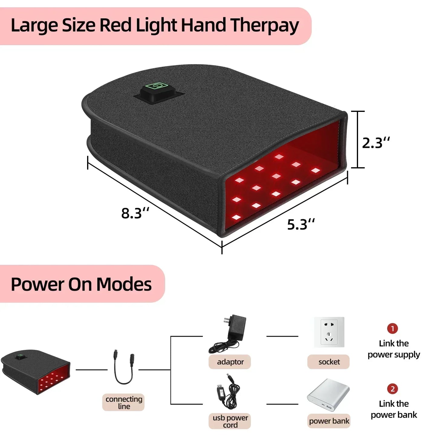 Healing Infrared Therapy Glove for Pain Relief
