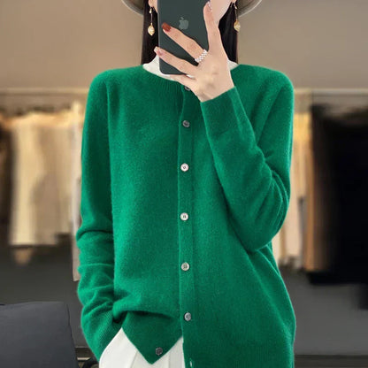 Soft Merino Wool Women's Crew Sweater